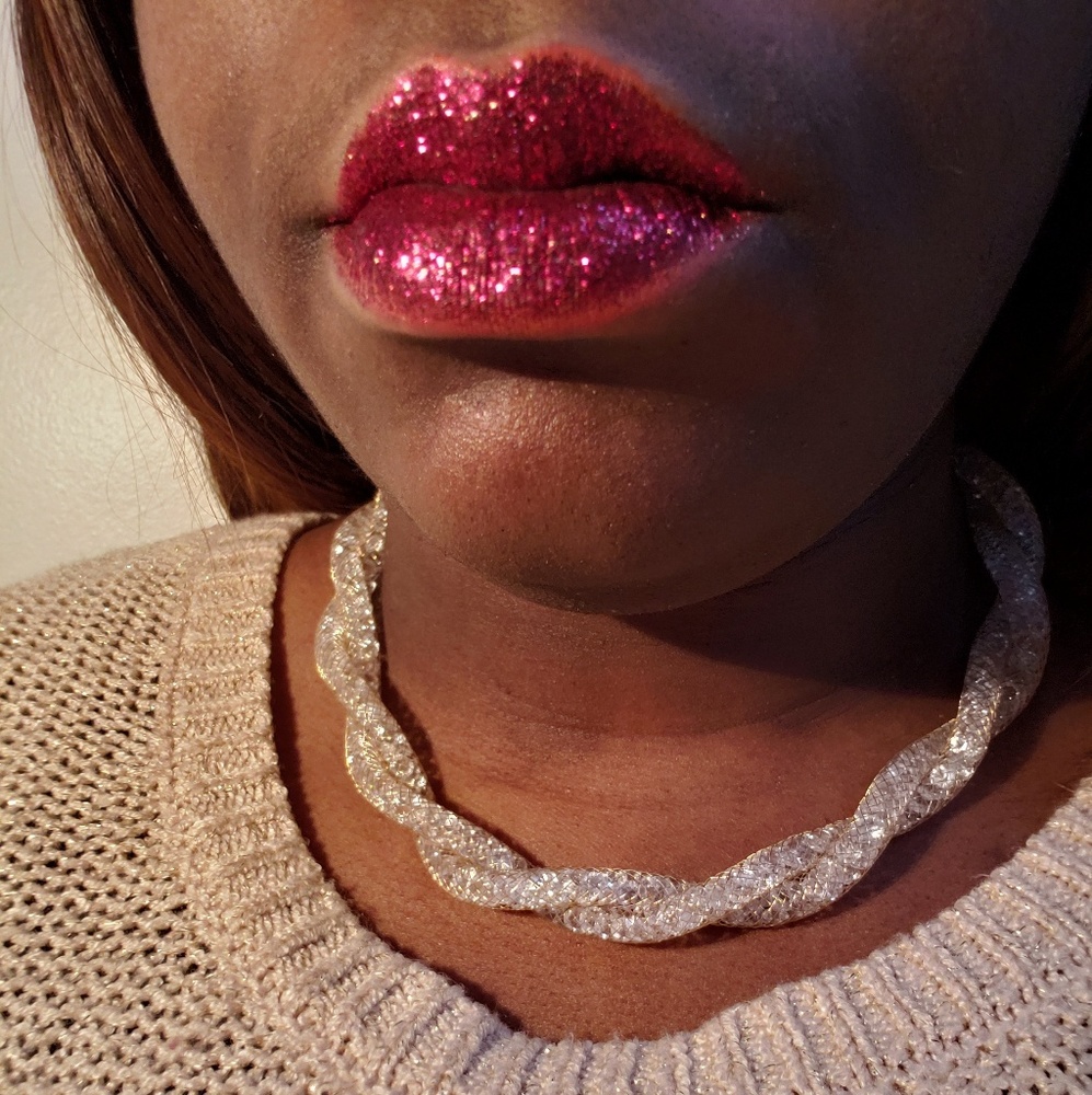 Glitter lipstick